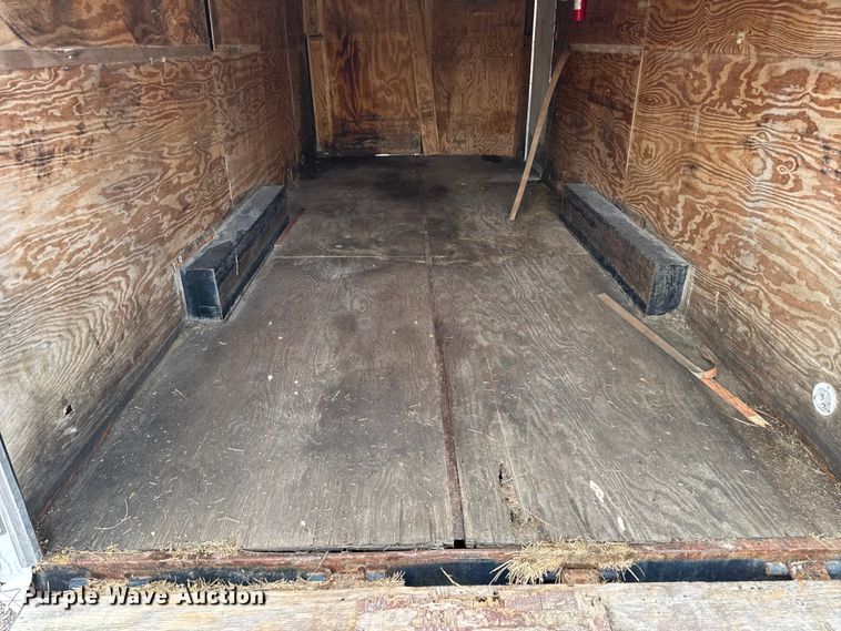 image for item EH7472 2014 Doolittle enclosed cargo trailer