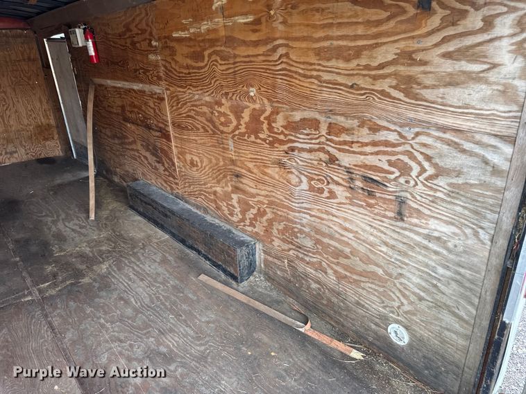 image for item EH7472 2014 Doolittle enclosed cargo trailer