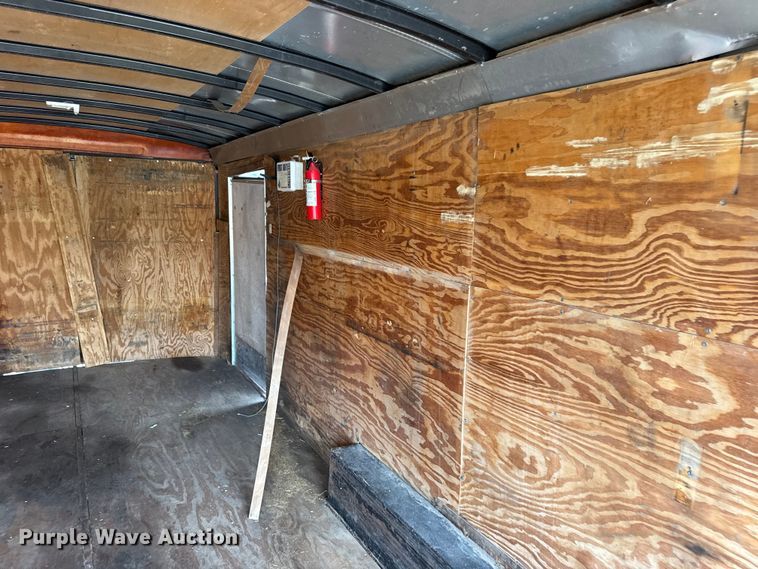 image for item EH7472 2014 Doolittle enclosed cargo trailer