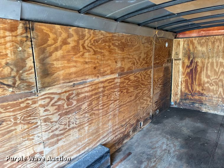 image for item EH7472 2014 Doolittle enclosed cargo trailer