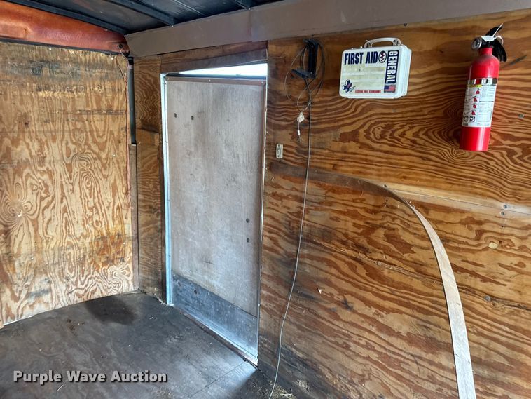 image for item EH7472 2014 Doolittle enclosed cargo trailer