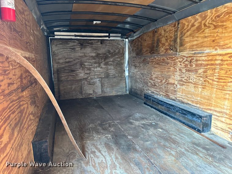 image for item EH7472 2014 Doolittle enclosed cargo trailer