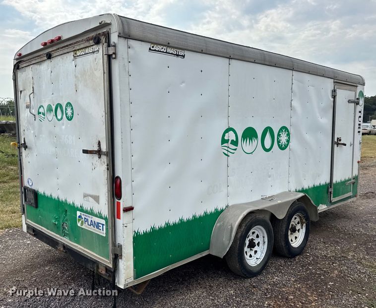 image for item EH7473 2010 Doolittle enclosed cargo trailer