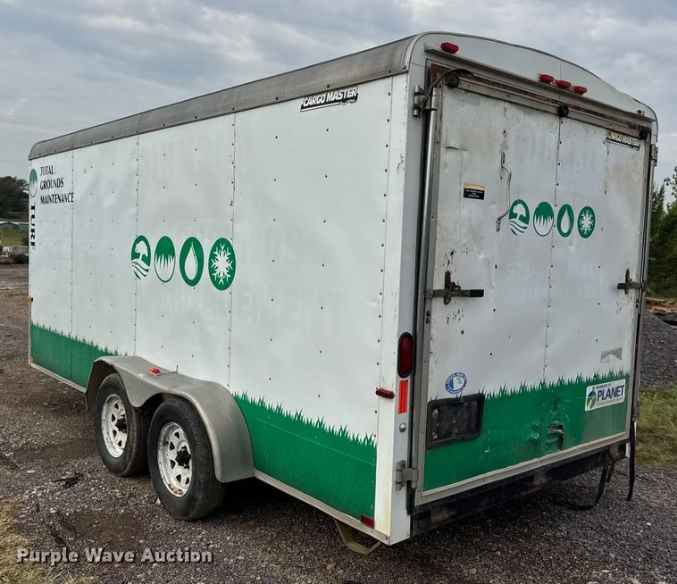 image for item EH7473 2010 Doolittle enclosed cargo trailer