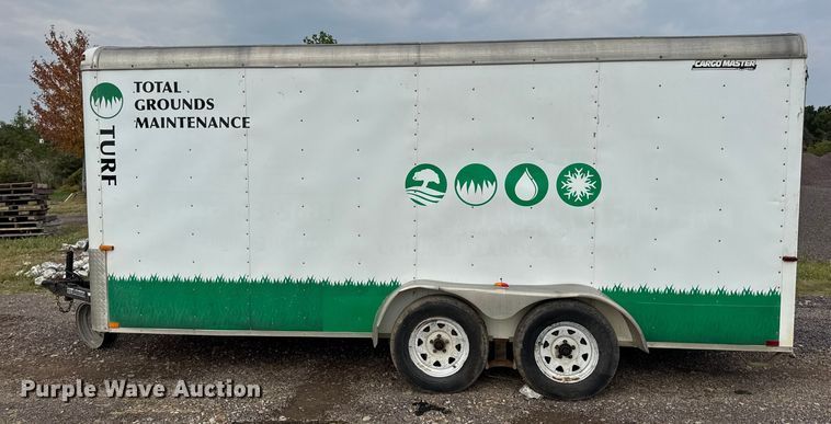 image for item EH7473 2010 Doolittle enclosed cargo trailer