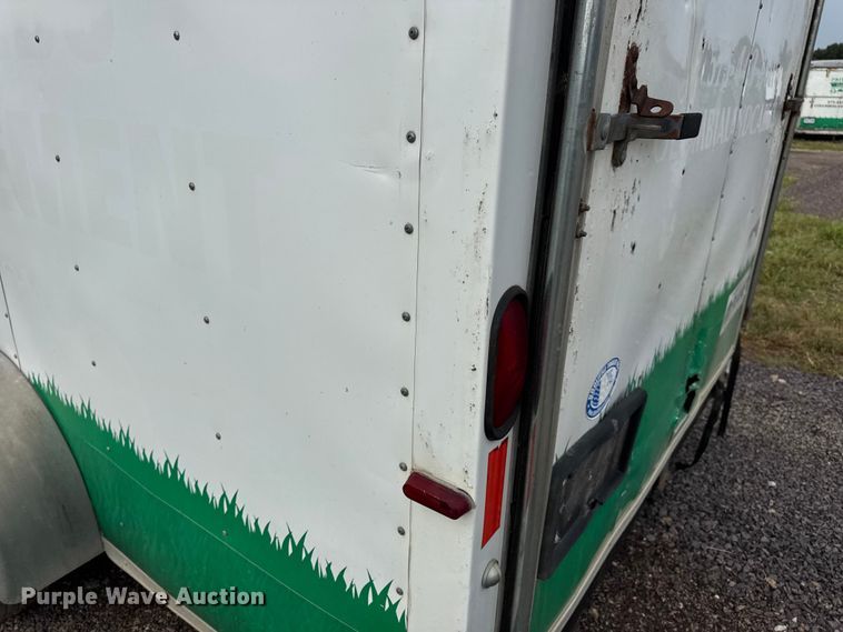 image for item EH7473 2010 Doolittle enclosed cargo trailer