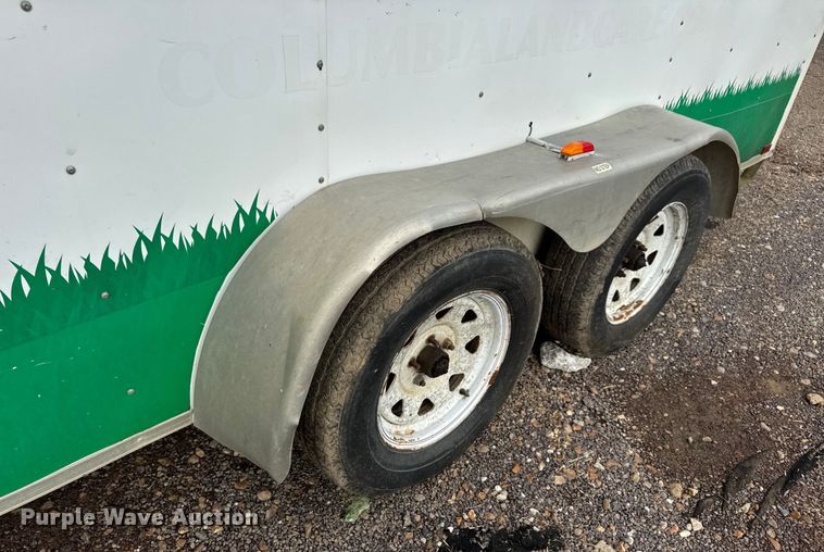 image for item EH7473 2010 Doolittle enclosed cargo trailer