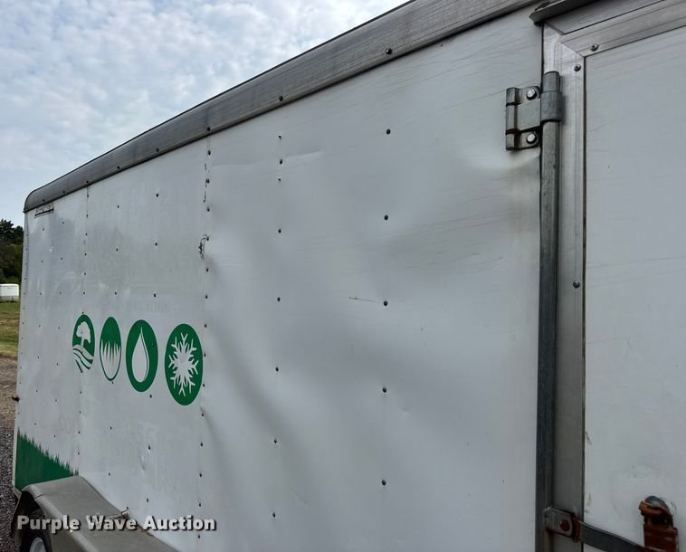 image for item EH7473 2010 Doolittle enclosed cargo trailer