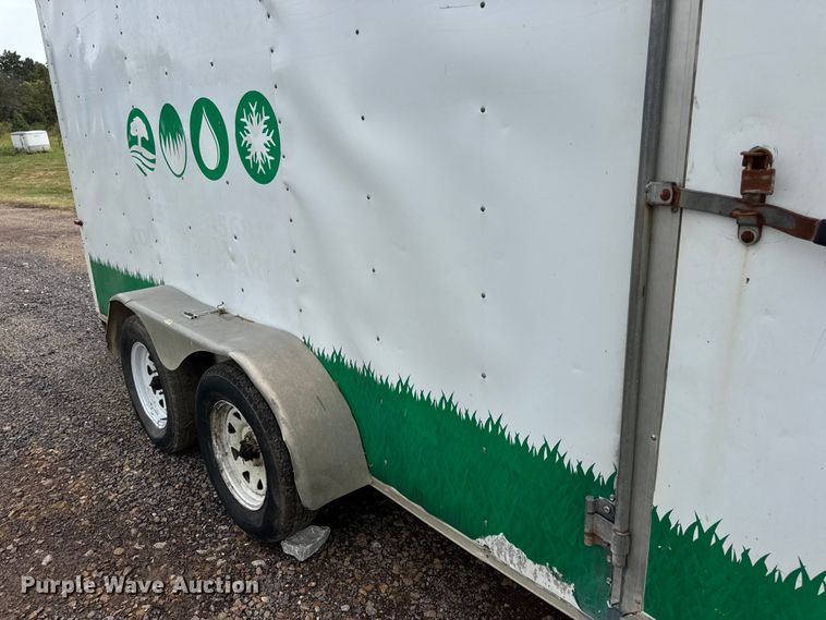 image for item EH7473 2010 Doolittle enclosed cargo trailer