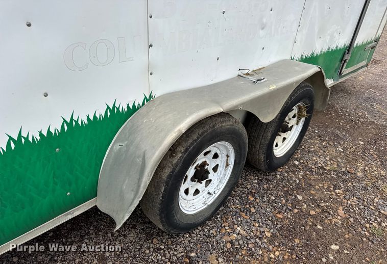 image for item EH7473 2010 Doolittle enclosed cargo trailer