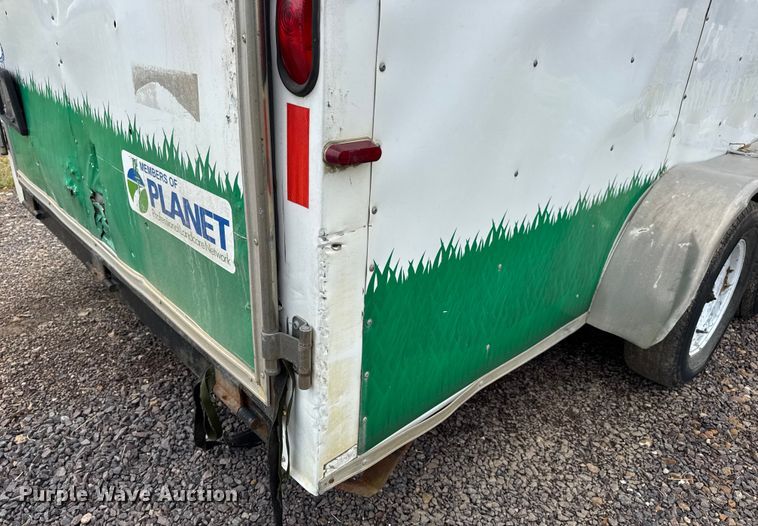 image for item EH7473 2010 Doolittle enclosed cargo trailer