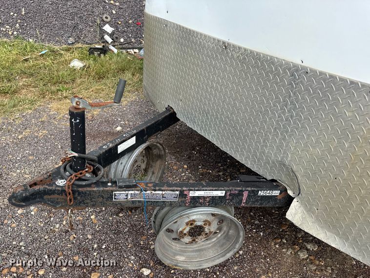 image for item EH7473 2010 Doolittle enclosed cargo trailer