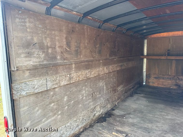 image for item EH7473 2010 Doolittle enclosed cargo trailer
