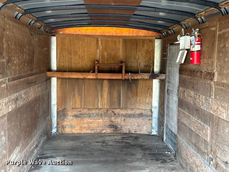 image for item EH7473 2010 Doolittle enclosed cargo trailer