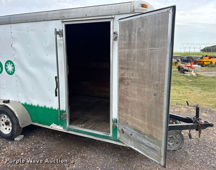 image for item EH7473 2010 Doolittle enclosed cargo trailer