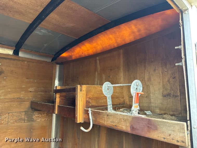 image for item EH7473 2010 Doolittle enclosed cargo trailer