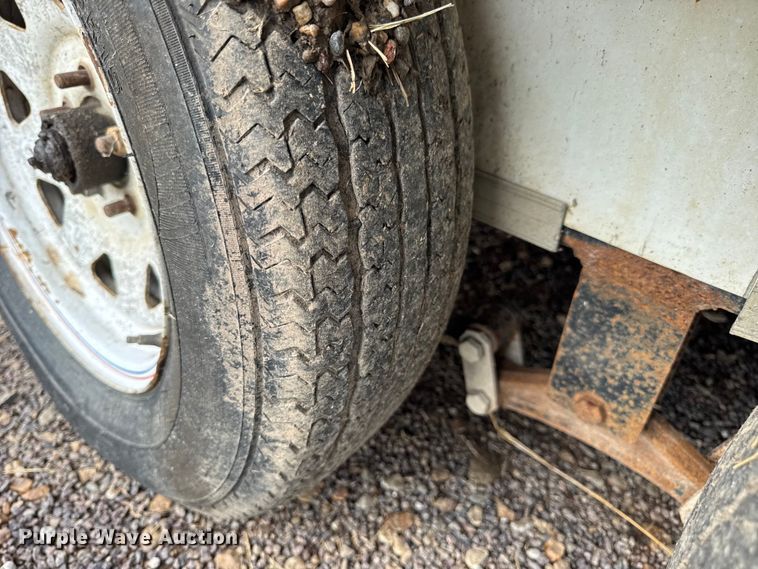 image for item EH7473 2010 Doolittle enclosed cargo trailer