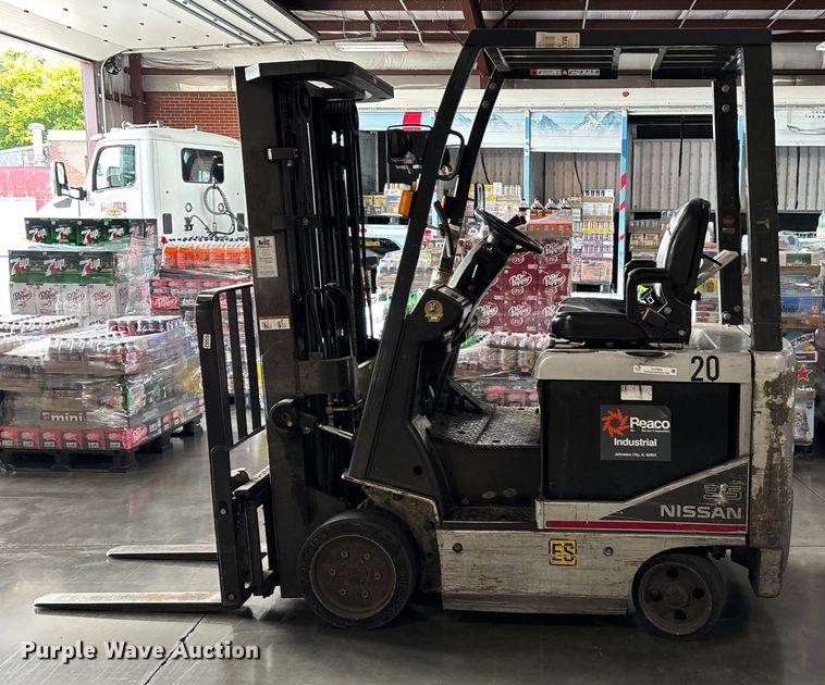 image for item EJ7655 Nissan CK1B1L18S forklift