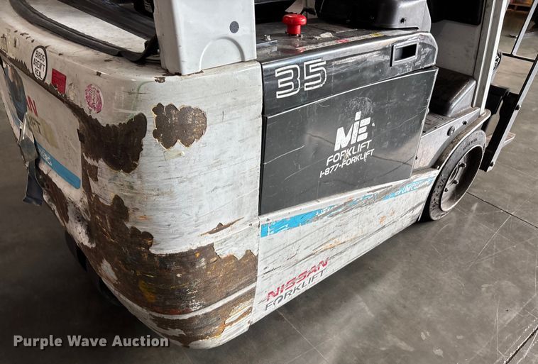 image for item EJ7656 Nissan A1N1L18V forklift