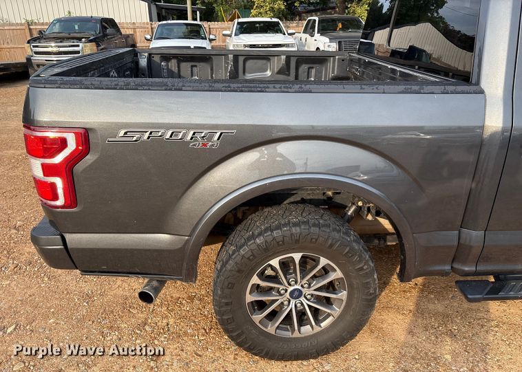 image for item EM0650 2019 Ford F150 XLT SuperCrew pickup truck