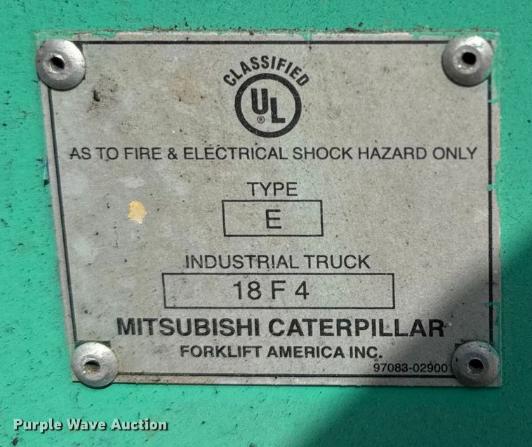 image for item EM2344 Mitsubishi FB20NT-AC forklift