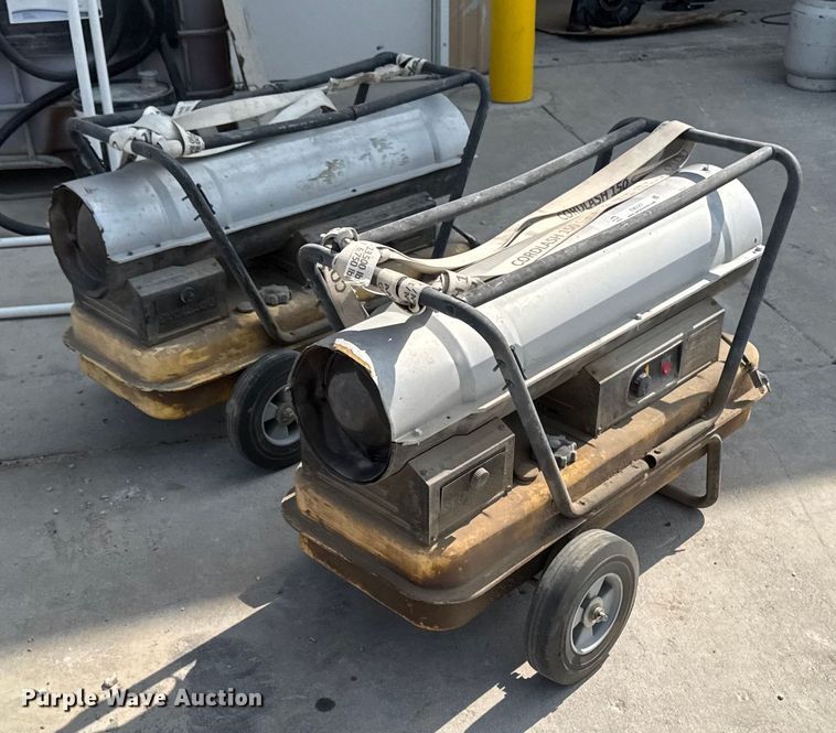 image for item EM2357 (2) Dewalt DXH190HD heaters