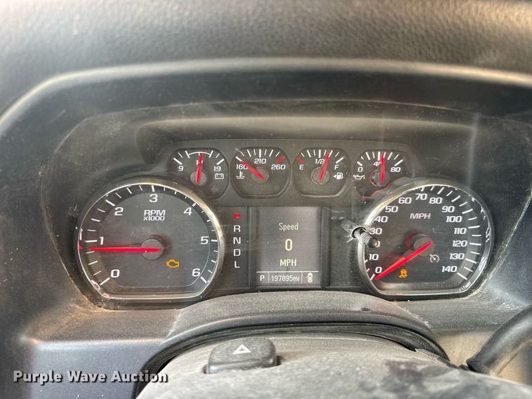 image for item EN4619 2018 Chevrolet Silverado 1500 pickup truck