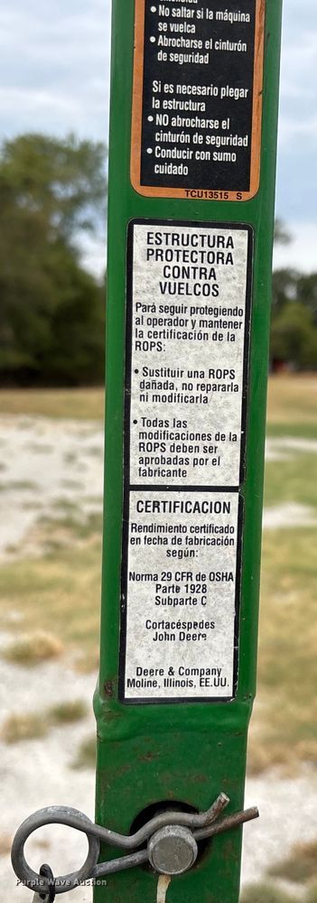 image for item EN5563 John Deere 1435 Series II 4WD lawn mower