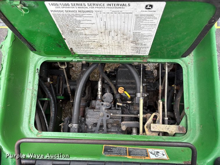 image for item EN5563 John Deere 1435 Series II 4WD lawn mower