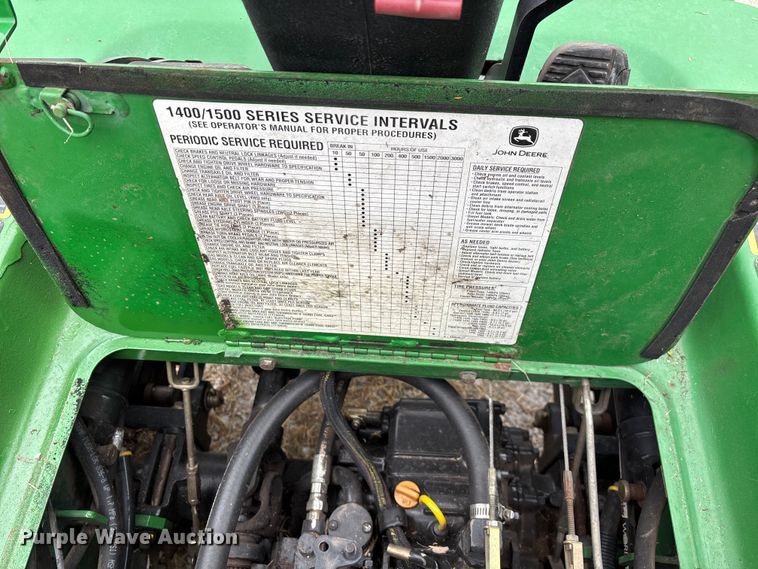image for item EN5563 John Deere 1435 Series II 4WD lawn mower