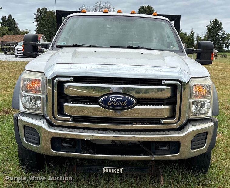 image for item EN5569 2013 Ford F550 dump flatbed truck