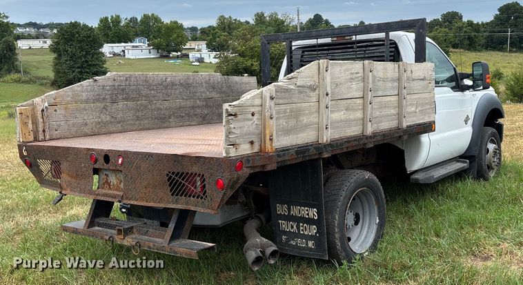 image for item EN5569 2013 Ford F550 dump flatbed truck
