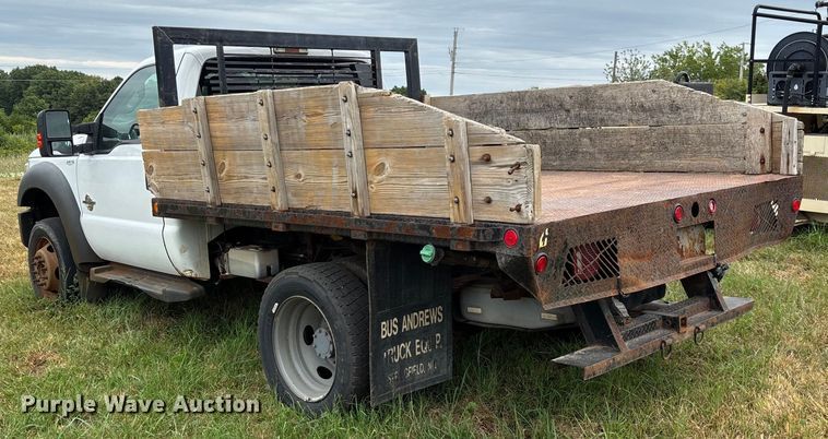 image for item EN5569 2013 Ford F550 dump flatbed truck