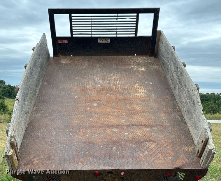 image for item EN5569 2013 Ford F550 dump flatbed truck