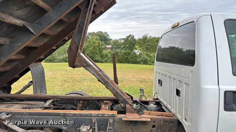 image for item EN5569 2013 Ford F550 dump flatbed truck