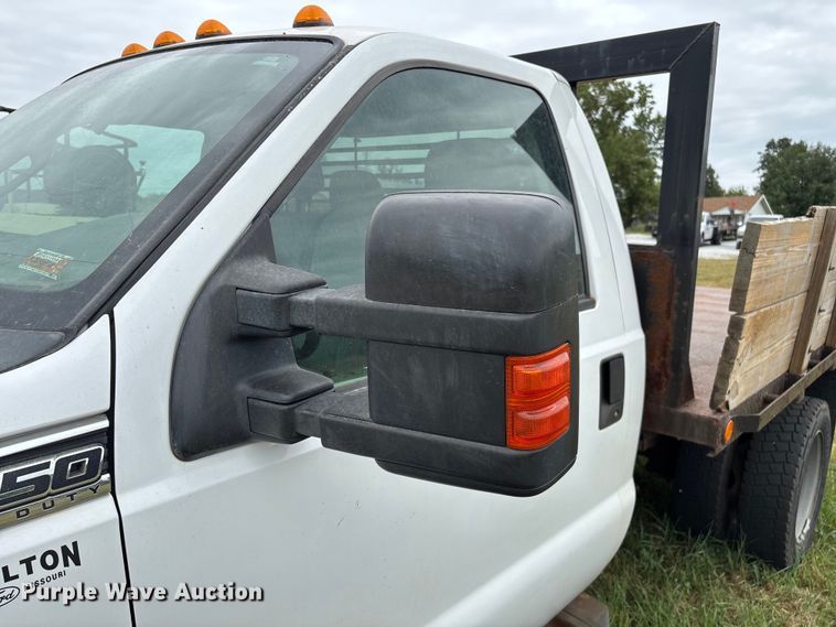 image for item EN5569 2013 Ford F550 dump flatbed truck