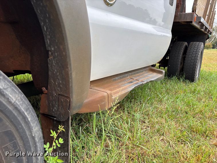 image for item EN5569 2013 Ford F550 dump flatbed truck