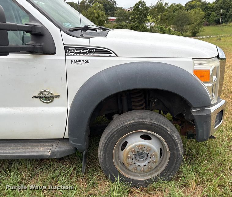 image for item EN5569 2013 Ford F550 dump flatbed truck