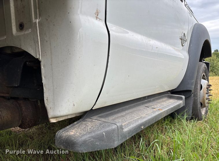 image for item EN5569 2013 Ford F550 dump flatbed truck