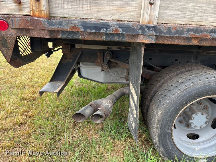 image for item EN5569 2013 Ford F550 dump flatbed truck