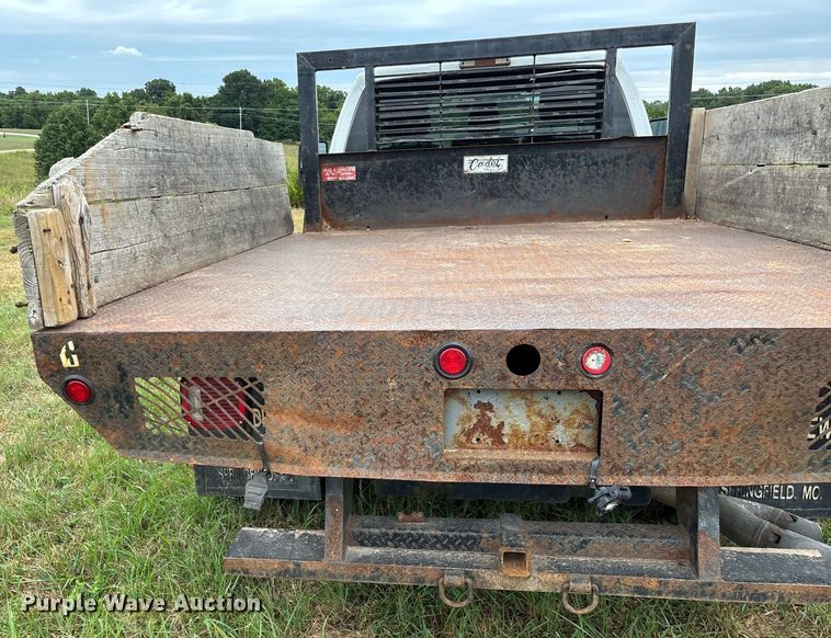 image for item EN5569 2013 Ford F550 dump flatbed truck