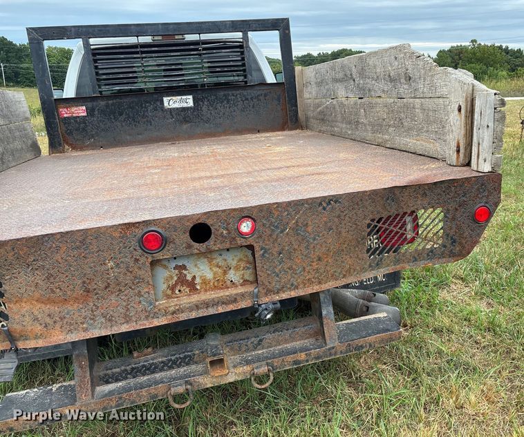 image for item EN5569 2013 Ford F550 dump flatbed truck