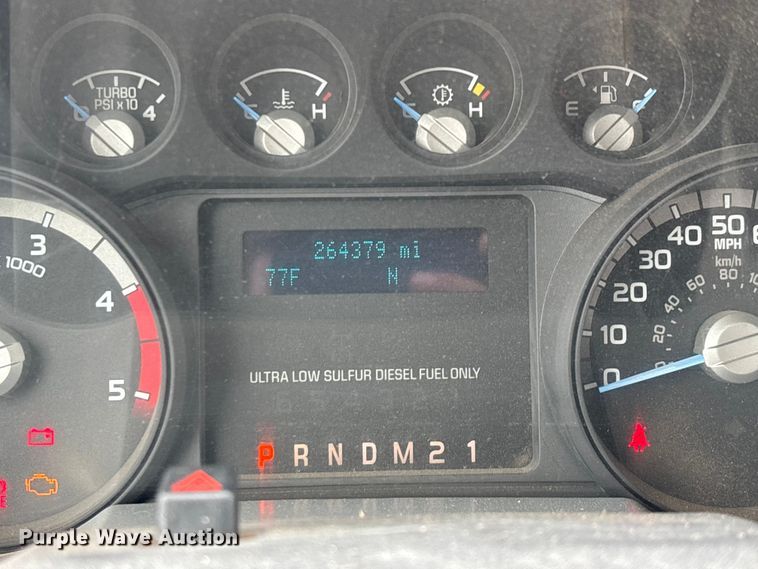 image for item EN5569 2013 Ford F550 dump flatbed truck