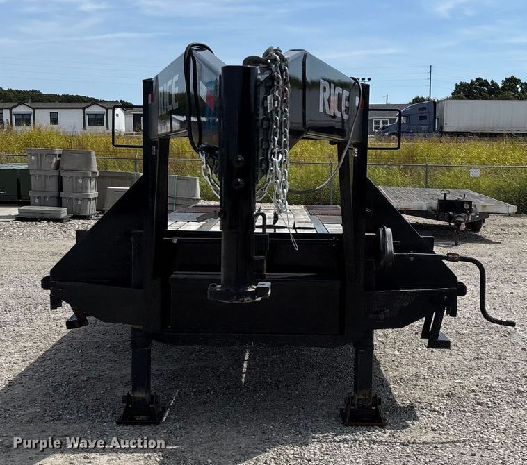 image for item EN5586 2018 Rice D0G25245 equipment trailer