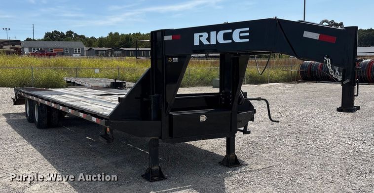 image for item EN5586 2018 Rice D0G25245 equipment trailer