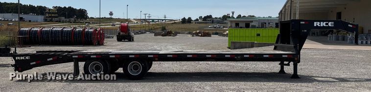 image for item EN5586 2018 Rice D0G25245 equipment trailer