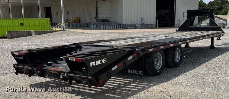 image for item EN5586 2018 Rice D0G25245 equipment trailer