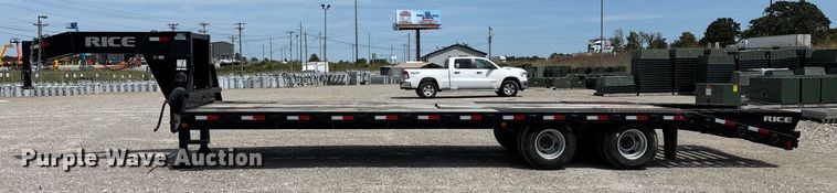 image for item EN5586 2018 Rice D0G25245 equipment trailer