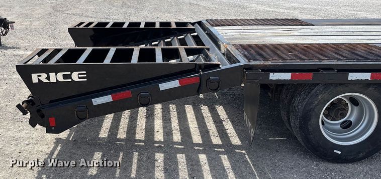 image for item EN5586 2018 Rice D0G25245 equipment trailer