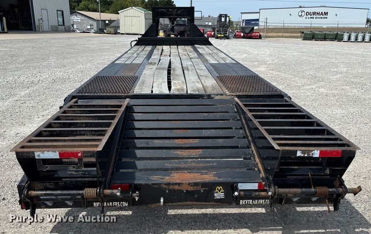 image for item EN5586 2018 Rice D0G25245 equipment trailer